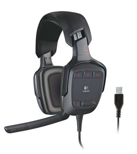Fone de ouvido Logitech videogame com Controle de Volume