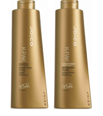 Joico K-Pak Repair Shampoo & Conditioner 33oz Liter Duo limited