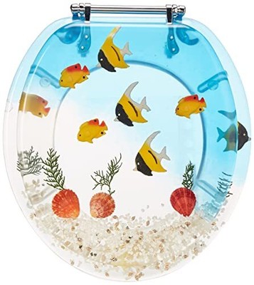 Daniel's Bath & Beyond Polyresin Poly Resin Round Fish Aquar