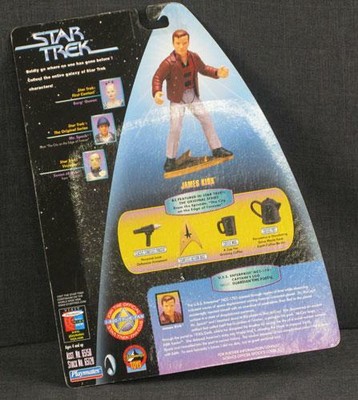 COLLECTORS STAR TREK JAMES KIRK ACTION FIGURE PLAYMATES  5