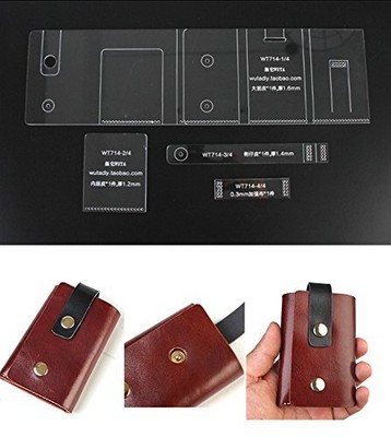 Wallet Acrylic Template Wallet Leather Pattern Acrylic Leather Pattern Leathe...