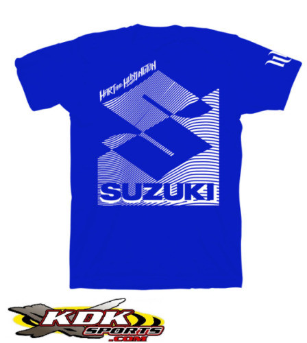 SUZUKI スズキ 企業ロゴ ポロシャツ レーシングシャツ M 青 GSXRR SUZUKI スズキ 企業ロゴ ポロシャツ レーシングシャツ M 青