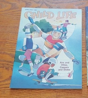 1991  CHILD LIFE Magazine bundle FREE SHIP set of two APRIL / MAY JUNE set of 2