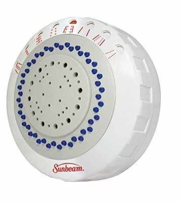 Sunbeam 6911 Shower Head, White, 8 Spray