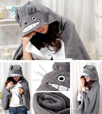 New My Neighbor Totoro Cloak Cape Costume Air Conditioner Blanket Shawl Gift 