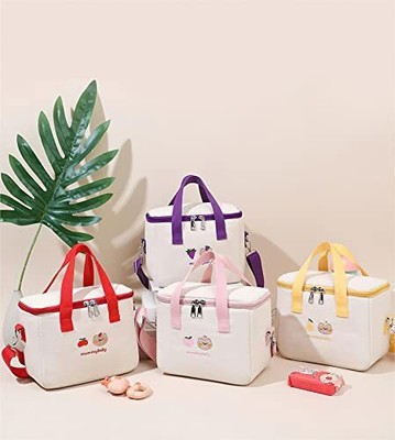 Aesthetic Kawaii Cute Lunch Bag Box with Straps Insulated Waterproof Durable ...