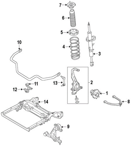 Infiniti QX56 04-10, Nissan Armada Rear Right Pass Upper Control Arm 55501 Zq00a 2