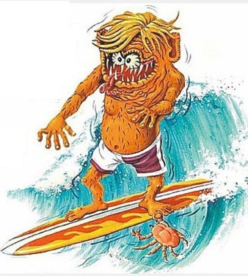 画材 Atlantis Atlantis Ed ''Big Daddy'' Roth Surfink - Plastic Model