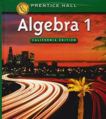 Algebra 1 (California Edition) - Hardcover By Smith, Stanley A. - GOOD