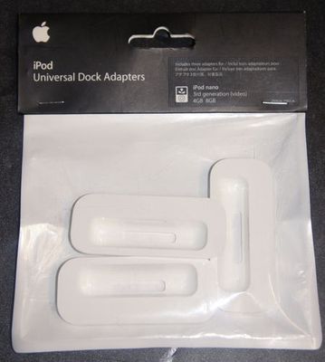 ORIGINAL APPLE DOCK ADAPTER UNIVERSAL FOR IPOD NANO 3RD