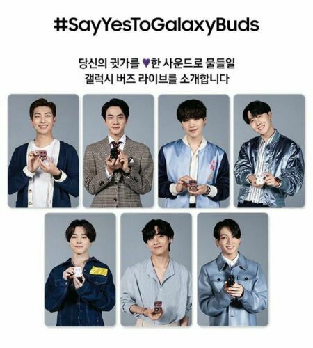 防弾少年団(BTS) - BTS Garaxy buds 限定カード BTS Samsung Galaxy Buds Live Official Photo Card Limited