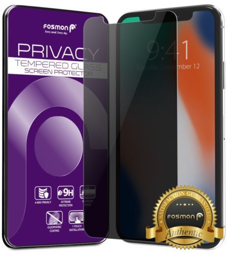 Protectores de pantalla de vidrio templado Fosmon para Apple iPhone SE