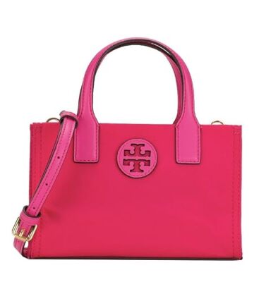 セール☆国内発送☆Tory Burch 大人気 ELLA NYLON MINI TOTE TORY BURCH ELLA NYLON MINI TOTE 146437 694 Bright Pink | eBay