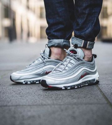 NIKE AIR MAX 97 OG QS ''SILVER BULLET'' UNISEX TRAINERS ALL SIZES- Limited Pairs