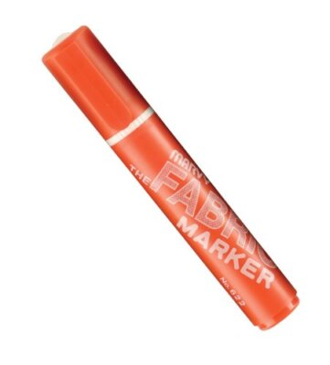 Marvy Broad Point Fabric Marker Art Supplies Red