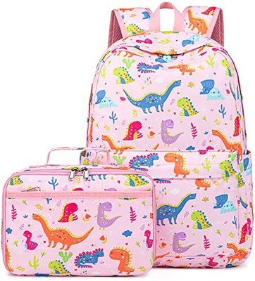 With Lunch Box Lightweight Waterproof Preschool Kindergarten