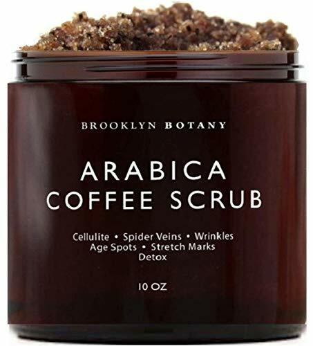 Brooklyn Botany Coffee Body Scrub - 100% Natural - Great for Face & Facial...
