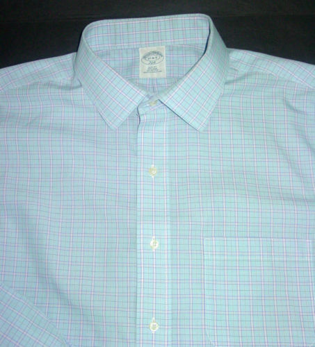 Simms Espirito SS Shirt -Tropical Blue Plaid - Small Slim