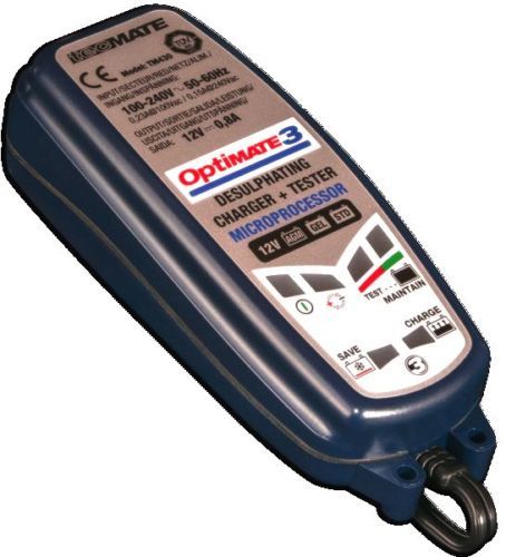 Motorcycle Battery Chargers & Optimisers