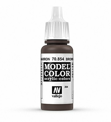 Vallejo Brown Glaze Paint, 17ml