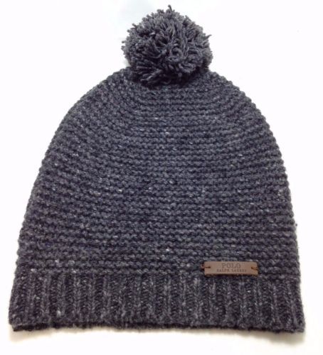 Polo Ralph Lauren Signature Merino Cuffed Knit Beanie Winter
