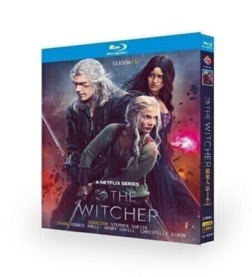 THE WITCHER:Season 3 TV Series 2 Disc 1080P All RegionPlay Seal Box