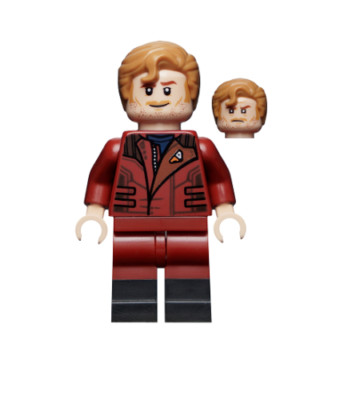 Lego Star Lord 76193 Black Boots Avengers Super Heroes Minifigure