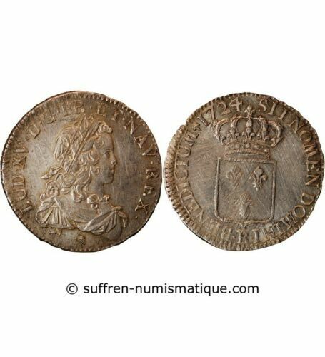 Monnaies royales françaises de Louis XIII à Louis XVI de 5 francs en argent 