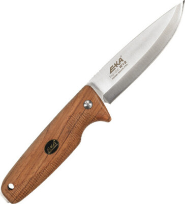 EKA Nordic W12 Wood 9'' overall. 4 1/4'' Swedish Sandvik steel drop point blade. B