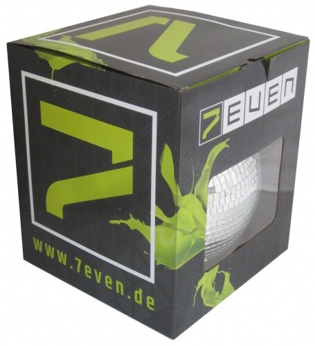 7even Spiegelkugel Mit SicherheitsÃ¶Se 30cm Mit Motor / Spiegelkugelset Mit Motor