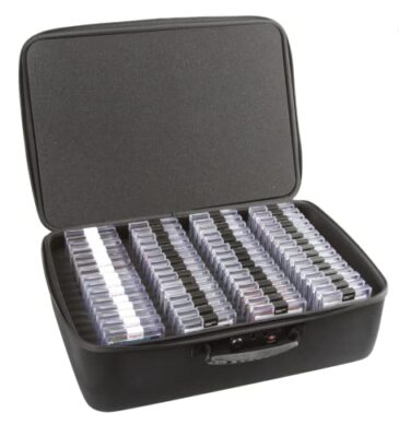 Card Titan Pro One Touch Card Holder with Zipper Lock - Trading Card Storage Box