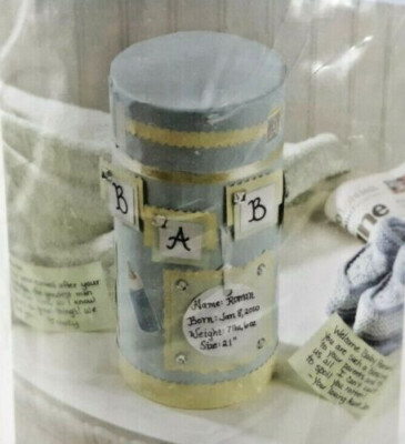 NEW 2000s Baby Time Capsule Craft Kit Memento Keepsake Memories Genealogy 6732