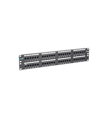 New ICC ICMPP0485E Patch Panel 48PT, CAT5E, 2RMS