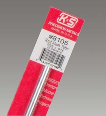 K-S Tube Alum 7/32'' OD - #8105