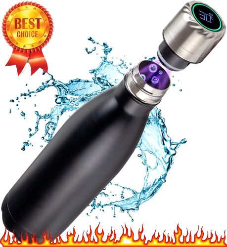 Rechargeable Thermos Water Bottle