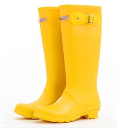NEW BURBERRY men\'s marsh rainboots in yellow Yellow Native Barnett Rain Boots Burberry Yellow Marsh High  main image 3
