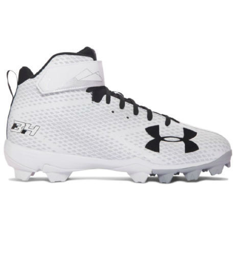 Under Armour Harper 8 Low USA ST Baseball White Navy 3026590 100 Men Sz 7.5 New Under Armour Harper 8 Low USA ST Baseball White Navy 3026590  main image 4