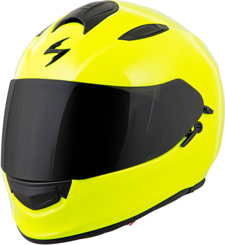 motostealz scorpion helmet yellow Scorpion EXO 700 Helmet Neon Yellow Size M Motorcycle Sports