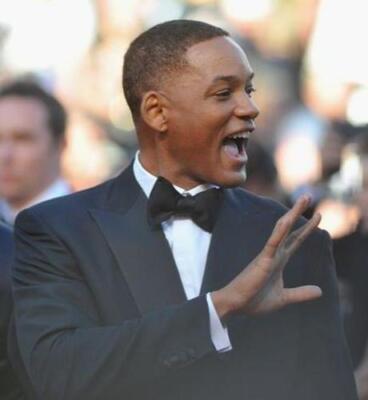 $5,000 DAVID AUGUST - Custom Made For ''WILL SMITH'' Tuxedo Wool/Silk Suit - 40L