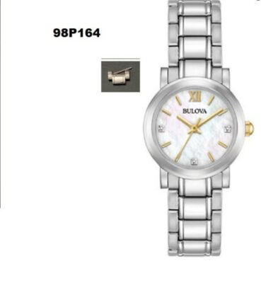 NEW LADIES BULOVA WATCH BAND LINK EXTENDER [code3]