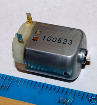 Mabuchi Motor FC-130SM 6v 12v 15v DC 30mA LOW CURRENT