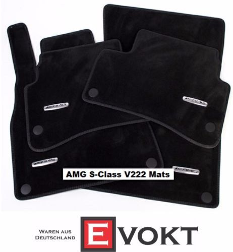 4-Piece Black Velour Car Floor Mats For Mercedes AMG GLC – Waterproof Heavy-Duty Liners 3 thumbnail image