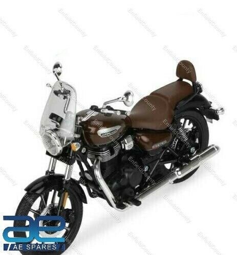 For Royal Enfield Meteor 350cc Supernova Brown 3d Scale Model