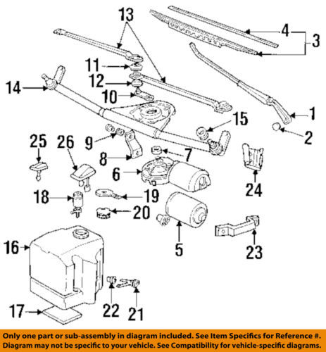 4805742AB Ugello lavavetri - X-Offroad