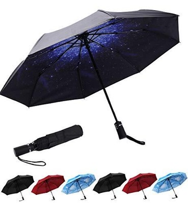 Travel Umbrella Automatic Windproof Umbrellas Strong Compact Umbrella for Wom...