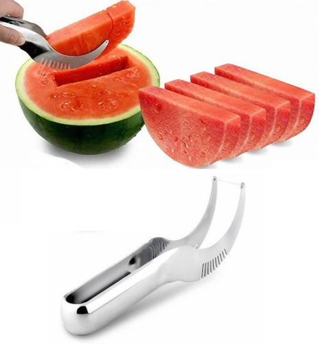 Coltello Anguria Taglia E Servi Melone Cocomero Frutta Affetta Acciaio Inox idea