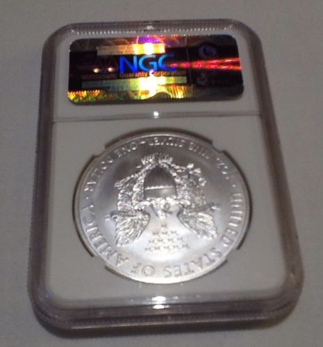 NGC Certified MS 69 Silver Bullion