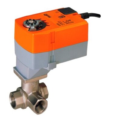 Belimo B318+TR24-SR | /300 US | CCV | 0.75'' | 3 Way | 7.4 Cv | w/ Non-Spg | 24V 