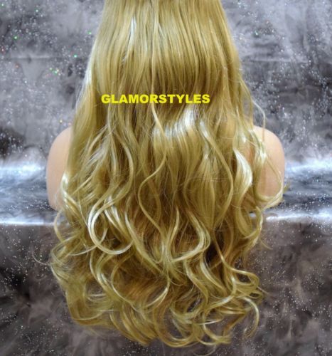 ThatHair Halo Hair Extension - Ash Blonde - Set Of 2 - 16  display picture 2