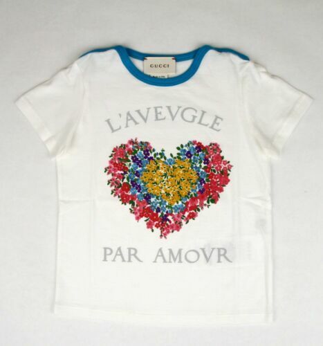 GUCCI T-shirt 17ss FUTURE Logo Print M Cotton CRM 442670 X3F96